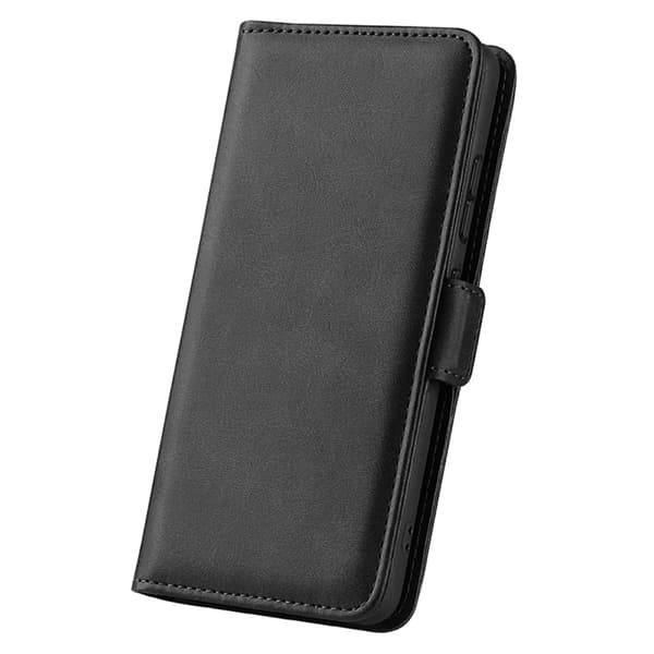 SKALO Sony Xperia 10 VI Premium Cut Plånboksfodral - Svart
