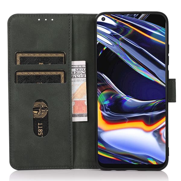 SKALO Sony Xperia 1 VI KHAZNEH Plånboksfodral i PU-Läder - Grön