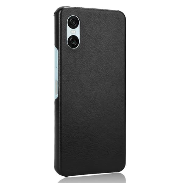 SKALO Sony Xperia 10 VI PU-Läder Skal - Svart