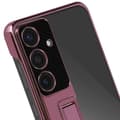 Miniatyrbild 4 av 4: Fodral till Samsung S24 - AVIZAR - Hard Back Soft Contour - Röd - Kolfibereffekt - Stöd för stöd