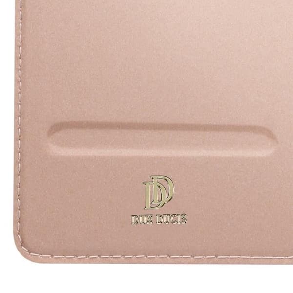Fodral för Samsung Galaxy S24 Flip-korthållare Support Video Dux Ducis Rose Champagne