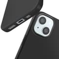 Miniatyrbild 3 av 4: Telefonfodral - MAYAXESS - iPhone 15 - Mjuk silikon - Svart - Rep skydd