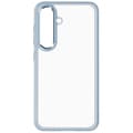 Miniatyrbild 1 av 4: Fodral till Samsung S24 Plus - AVIZAR - Hård rygg mjuk kontur - Blekblå rökt design