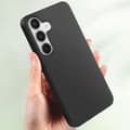 Miniatyrbild 2 av 4: Fodral till Samsung Galaxy S24 Soft Silicone Thin Coating Mayaxess Black
