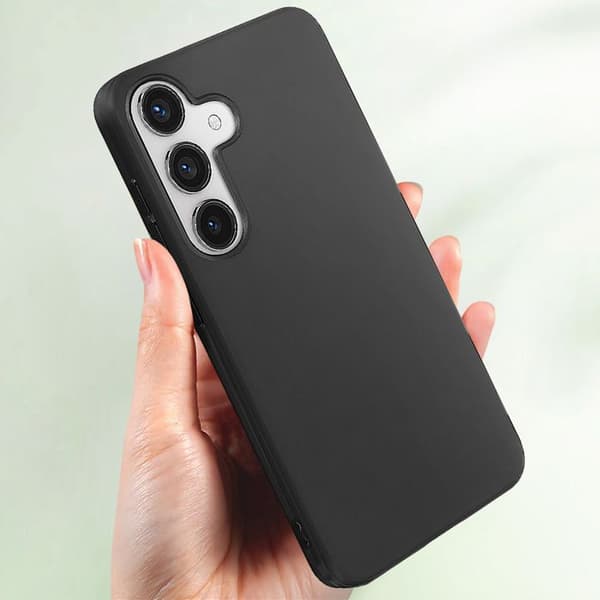 Fodral till Samsung Galaxy S24 Soft Silicone Thin Coating Mayaxess Black