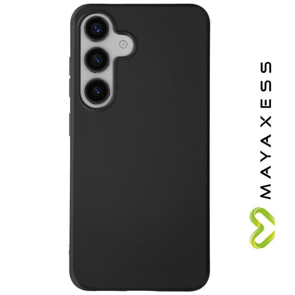 Fodral till Samsung Galaxy S24 Soft Silicone Thin Coating Mayaxess Black