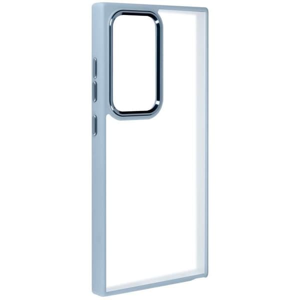 Fodral - AVIZAR - Samsung S24 Ultra - Stel - Ljusblå rökt design - Motståndskraftig mot stötar och repor