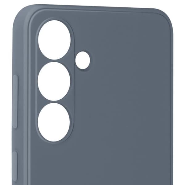 Fodral till Samsung Galaxy S24 - AVIZAR - Soft Touch Matte - Flexibelt silikon - Mörkgrå