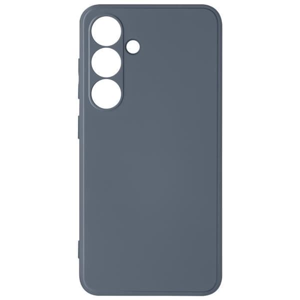 Fodral till Samsung Galaxy S24 - AVIZAR - Soft Touch Matte - Flexibelt silikon - Mörkgrå