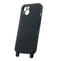 Miniatyrbillede 1 af 6: Silikoneetui med mobilstropholder til Samsung Galaxy A05s - Sort