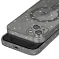 Miniatyrbild 4 av 4: Fodral till iPhone 15 AVIZAR - Svart Glitter Silikon - Stötsäker och anti-repa
