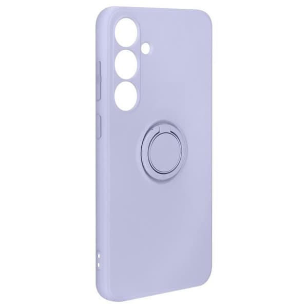 AVIZAR halvstyvt fodral till Samsung Galaxy S24 Plus - Lavendel - Integrerad stödring