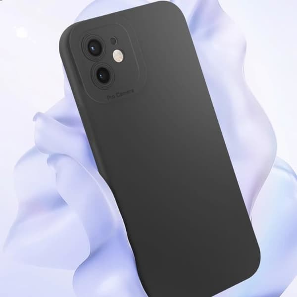 Fodral till iPhone 11 - AVIZAR - Matt silikon - Förstärkt kameraskydd - Soft-touch