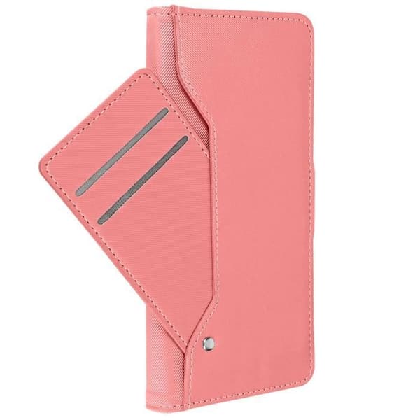 Fodral till Samsung Galaxy S24 Ultra - AVIZAR - Videostöd för flera lagringar - Rosa - Champagne