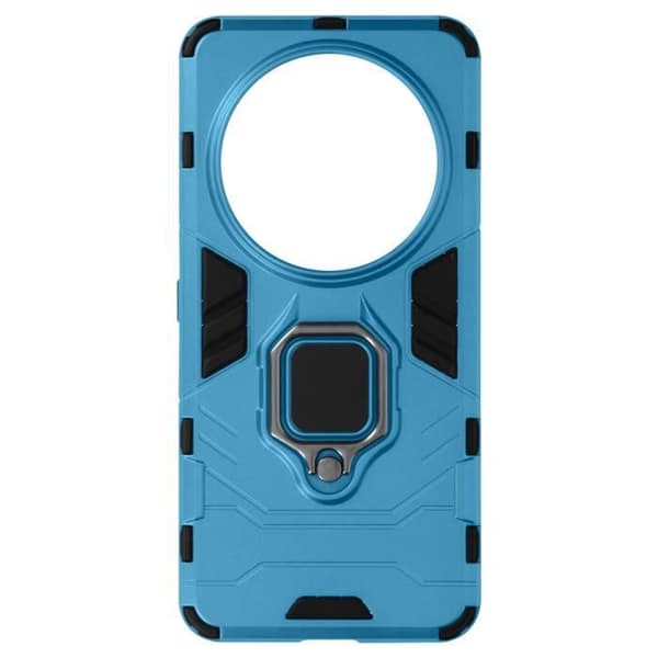 Fodral för Xiaomi 14 Ultra Ring Support Bi-material Stötsäker ljusblå