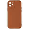 Miniatyrbild 1 av 4: Skal till iPhone 11 - AVIZAR - Matt silikon - Förstärkt kameraskydd - Brun