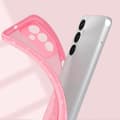 Miniatyrbild 3 av 4: Galaxy A05S silikonfodral - AVIZAR - Glitterdesign - Skyddad kamera - Rosa