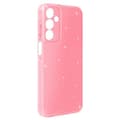 Miniatyrbild 1 av 4: Galaxy A05S silikonfodral - AVIZAR - Glitterdesign - Skyddad kamera - Rosa