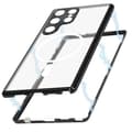 Miniatyrbild 1 av 4: MagSafe Helkroppsfodral för Galaxy S24 Ultra Hard Back Härdat Glas Svart
