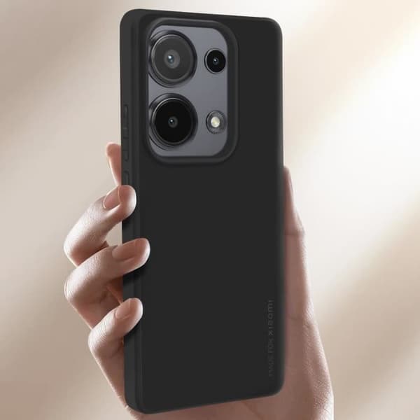 Fodral till Xiaomi Redmi Note 13 Pro 4G - XIAOMI - Silicone Mate Soft Touch - Svart