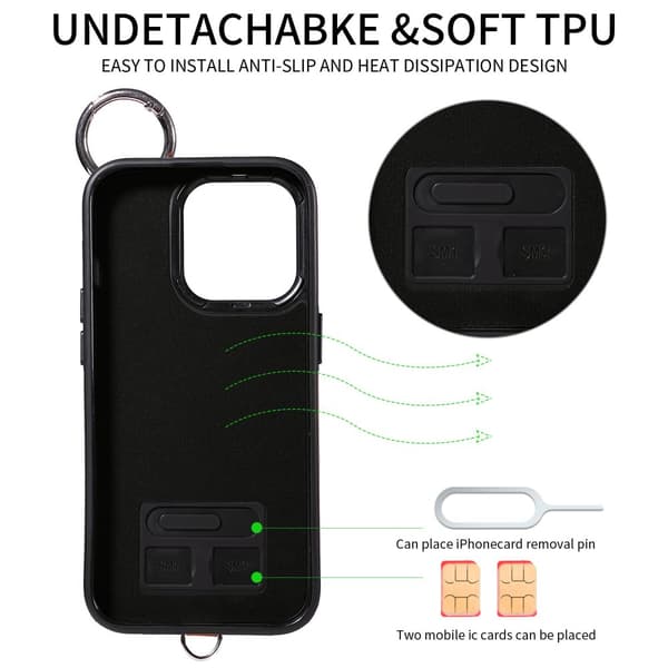 INF Telefonfodral med rem för Samsung Samsung S23