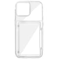 Miniatyrbild 1 av 4: Fodral till iPhone 15 Stötsäkert, styva upphöjda kanter Forcell Transparent