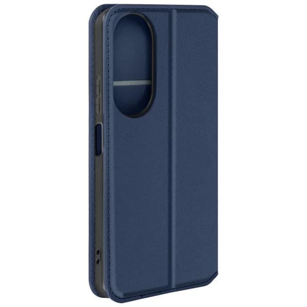 Fodral för Honor 90 Smart Flip-korthållare och videostöd Midnight Blue
