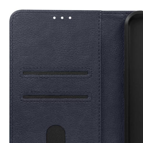 Fodral till Samsung Galaxy Xcover 7 - AVIZAR - Wallet Flip and Video Support - Midnight Blue