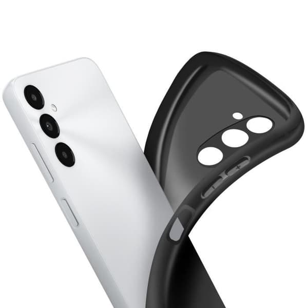 Fodral för Samsung Galaxy A05s Soft Silikon Slim Lättviktsdesign Svart