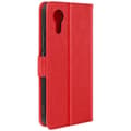 Miniatyrbild 1 av 4: Fodral till Samsung Galaxy Xcover 7 - AVIZAR - Wallet Flip och Video Support - Röd