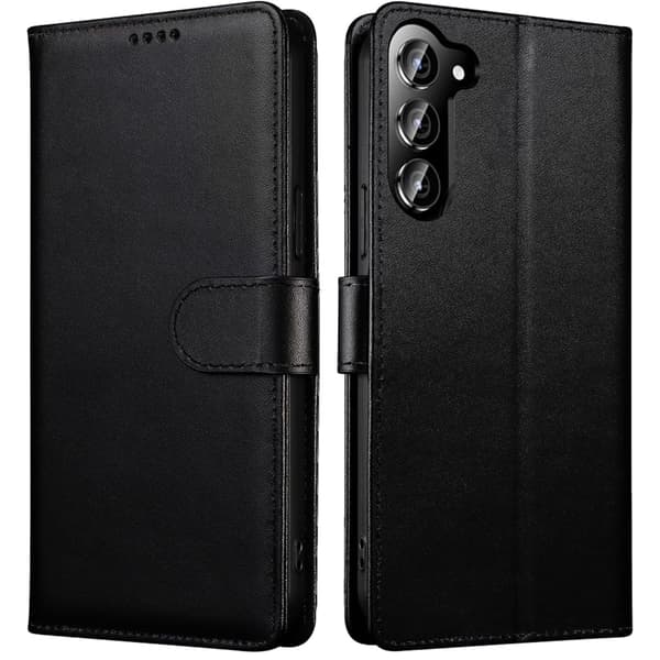 Samsung S24 Plånboksfodral Svart