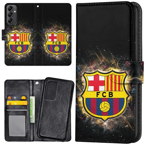 Samsung Galaxy A15 - Plånboksfodral/Skal FC Barcelona