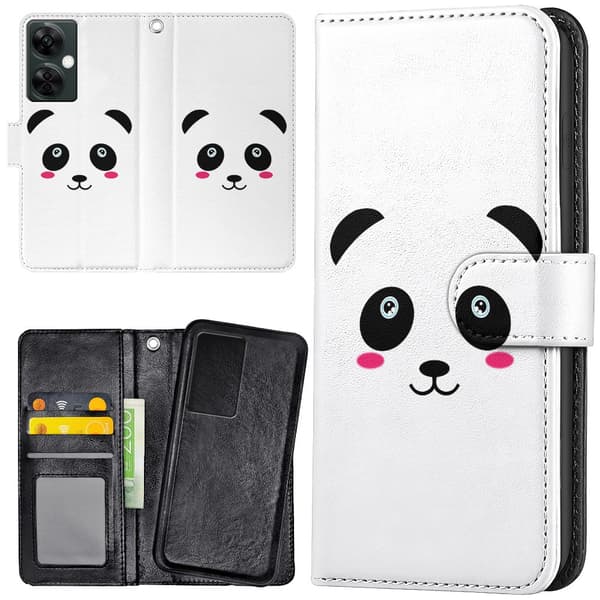 OnePlus Nord CE 3 Lite 5G - Lompakkokotelo/Kuoret Panda