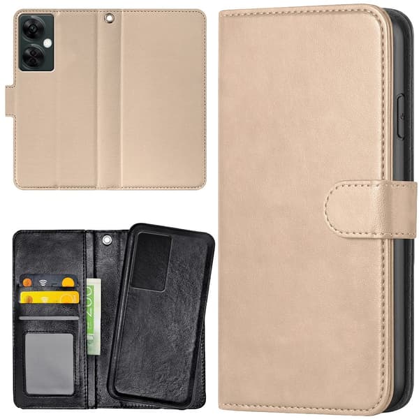 OnePlus Nord CE 3 Lite 5G - Plånboksfodral/Skal Beige