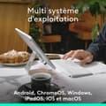 Miniatyrbillede 5 af 6: Keyboardtaske til iPad + Logitech Keys-to-Go 2