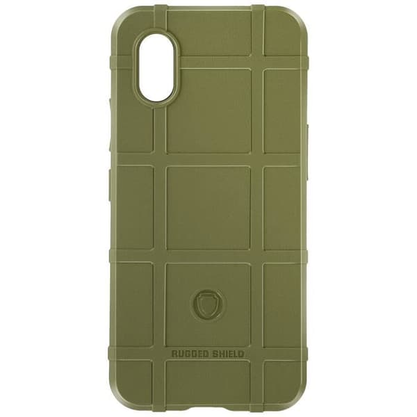 Fodral till Samsung Galaxy Xcover 7 Silikon Stötsäkert präglat mönster Fern Green