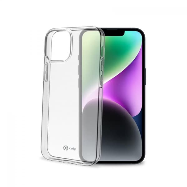 Celly iPhone 14 Cover GELSKIN Transparent