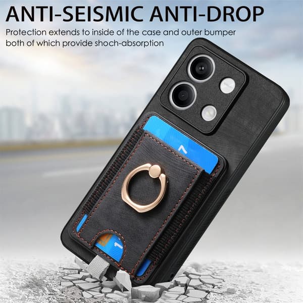 INF Retro magnetiskt korthållarfodral för Xiaomi Xiaomi 13