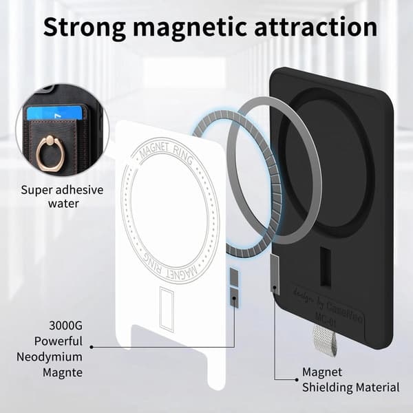 INF Retro magnetiskt korthållarfodral för Xiaomi Xiaomi 13