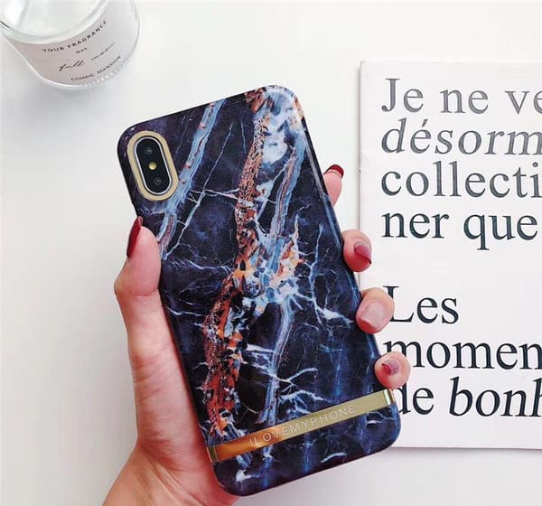 I.L.M.P. iPhone X/Xs etui Marmor