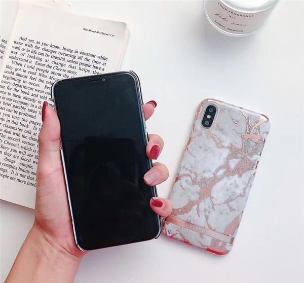 I.L.M.P. iPhone X/Xs etui Marmor