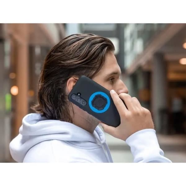 Telefoncase - Quad Lock - Samsung Galaxy S23FE - Tunn profil - Kompatibel med MagSafe - Svart