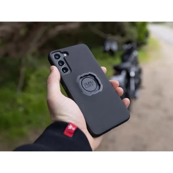 Telefoncase - Quad Lock - Samsung Galaxy S23FE - Tunn profil - Kompatibel med MagSafe - Svart