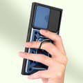Miniatyrbild 2 av 4: Fodral till Samsung Galaxy S24 Ultra Ring Sliding Camera Cover Mayaxess Midnight Blue