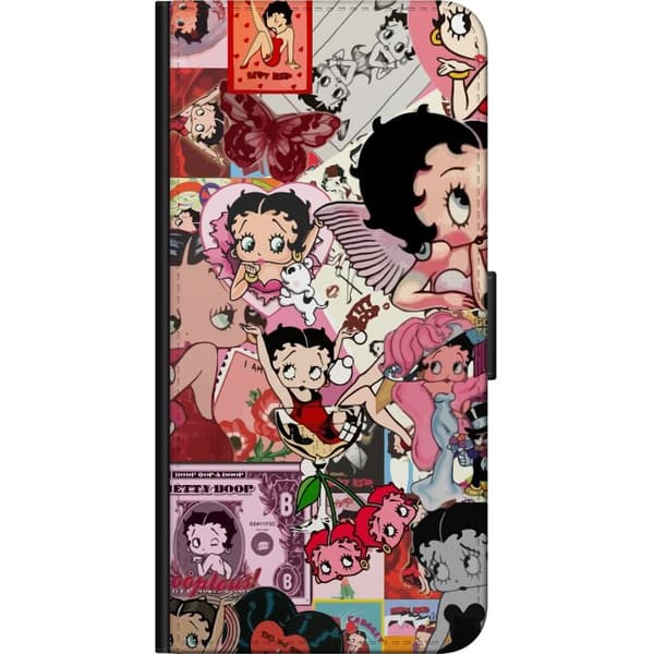 Samsung Galaxy A20s Tegnebogsetui Betty Boop