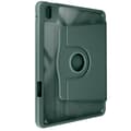 Miniatyrbild 1 av 4: Fodral för iPad Air 11 2024 - AVIZAR - Flip Rotating Stand - Grön - Kameraskydd