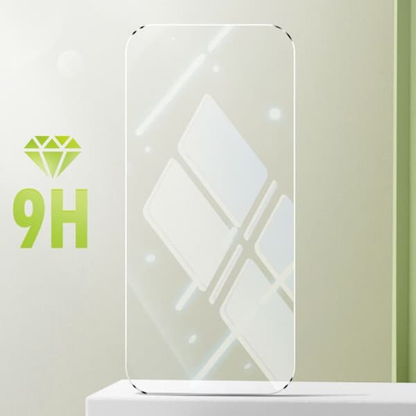 Skyddspaket för iPhone 15 Pro - MAYAXESS - Mjukt fodral och 9H härdat glas - Genomskinlig