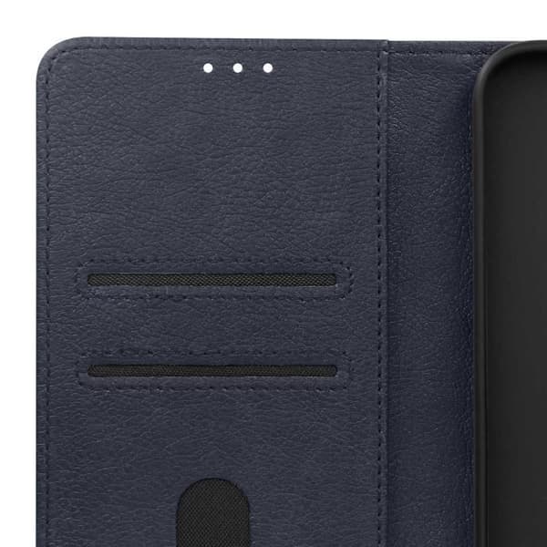 Fodral till Honor 200 Lite - AVIZAR - Chesterfield - Plånbok och videohållare - Blå