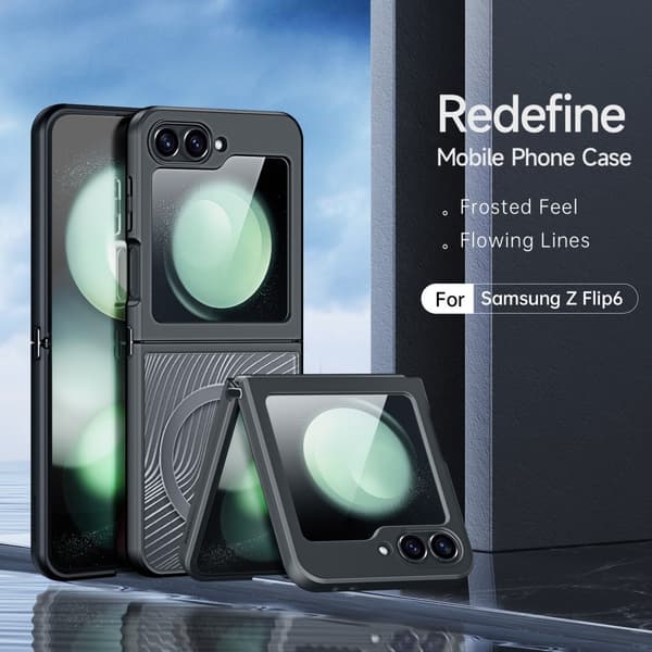 DUX DUCIS Samsung Galaxy Z Flip 6 Skal Aimo Series MagSafe Svart