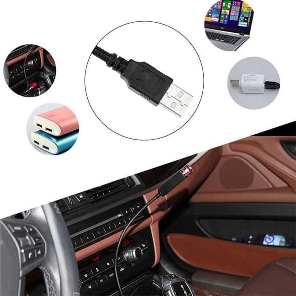 Bärbar USB LED Rymdprojektor